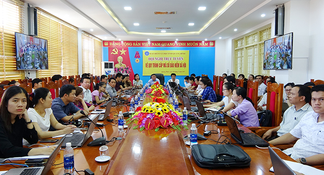 Hội nghị trực tuyến toàn quốc về quy trình cấp mã số BHXH