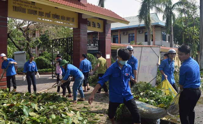 Tình nguyện vì cuộc sống cộng đồng