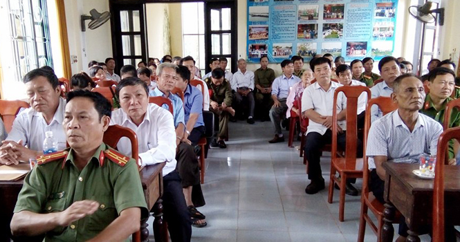 Quảng Ninh: Tổ chức diễn đàn "Công an lắng nghe ý kiến của nhân dân"