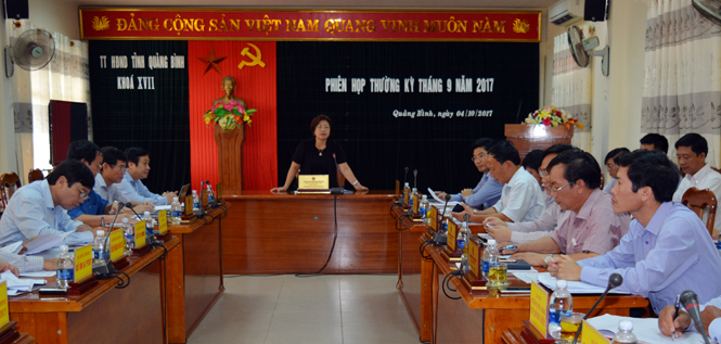 HĐND tỉnh tập trung thực hiện tốt nhiệm vụ quý IV năm 2017