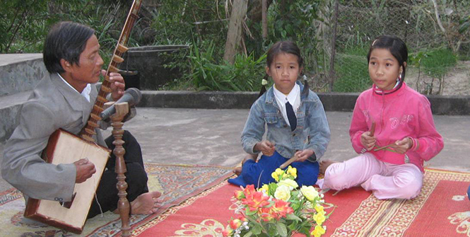 Nghệ nhân dân gian-những người thầy "đặc biệt"