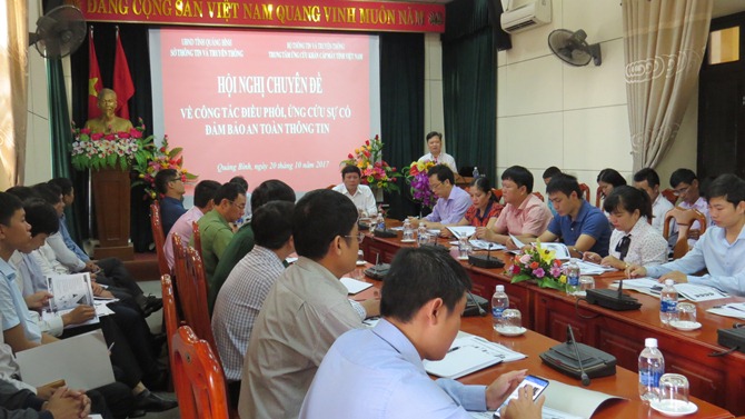 Tập huấn công tác điều phối, ứng cứu sự cố an toàn thông tin