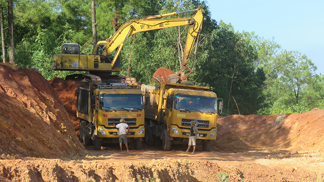 QuảngTrạch: Xử phạt 27 trường hợp khai thác khoáng sản trái phép