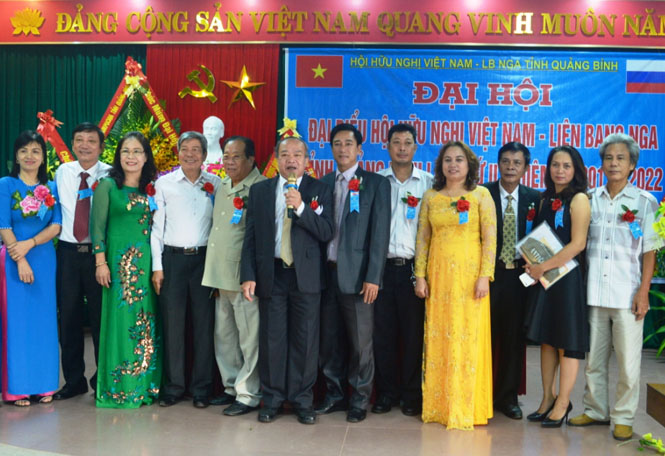 Đại hội đại biểu Hội Hữu nghị Việt Nam – Liên bang Nga tỉnh Quảng Bình lần thứ II