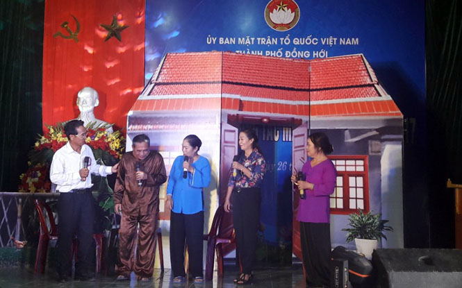 TP. Đồng Hới tổ chức hội thi 'Trưởng ban công tác Mặt trận giỏi' lần thứ nhất