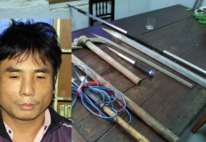 Bắt giữ đối tượng khống chế vợ con đòi Công an thả em trai