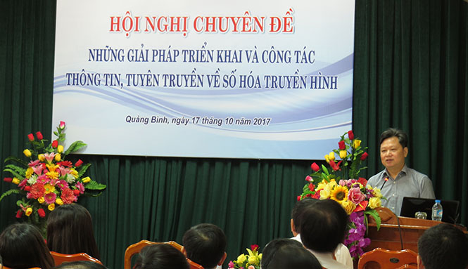 Quảng Bình sẽ được xem truyền hình chất lượng cao vào cuối năm 2018