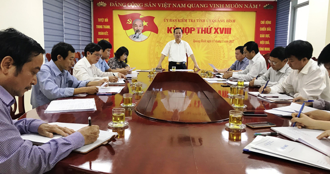 Xem xét, thi hành kỷ luật cán bộ và báo cáo kết quả kiểm tra tài chính một số đơn vị