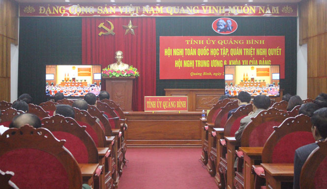 Hội nghị toàn quốc học tập, quán triệt Nghị quyết Trung ương 6 (khóa XII)
