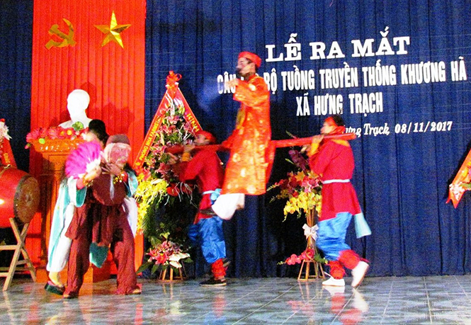 Hồi sinh tuồng cổ Khương Hà