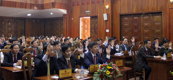 Bế mạc kỳ họp thứ 6, HĐND tỉnh khóa XVII