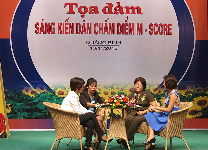 Người dân nói gì về Dự án "Dân chấm điểm"?