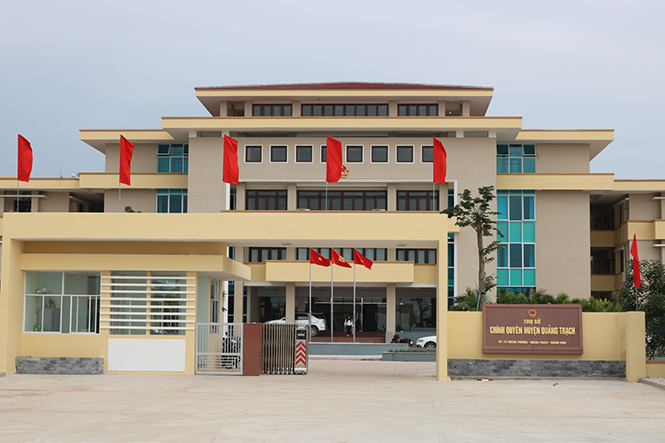 Trung tâm huyện lỵ Quảng Trạch: Đô thị của tương lai