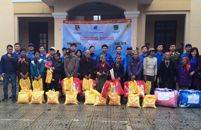 Chương trình tình nguyện 'Xuân yêu thương năm 2018'