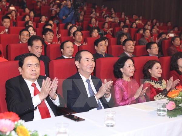 Chủ tịch nước dự chương trình nghệ thuật 'Sức mạnh nhân đạo'