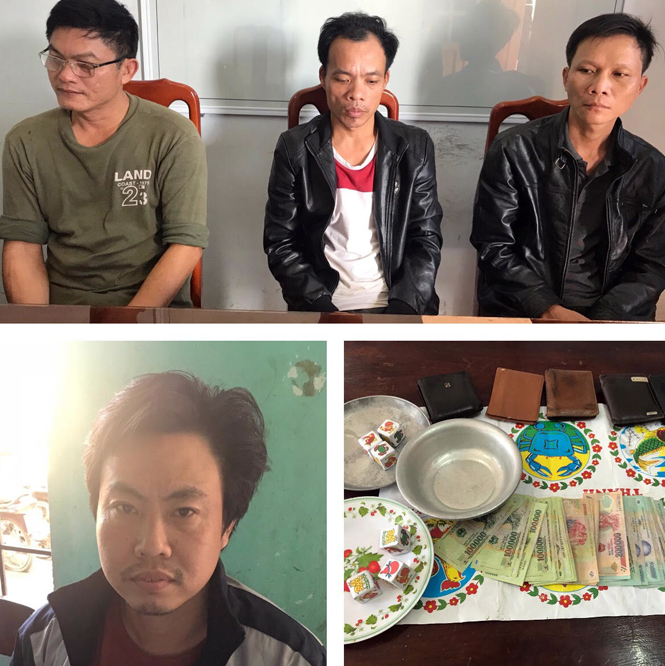 Bắt vụ đánh bạc bằng hình thức xóc đĩa