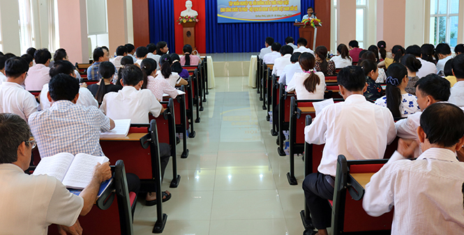Củng cố, kiện toàn tổ chức và nâng cao hiệu quả hoạt động hòa giải ở cơ sở