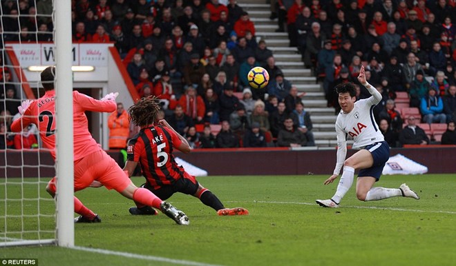 Tottenham Hotspur 'đá' Liverpool ra khỏi tốp 3 Premier League