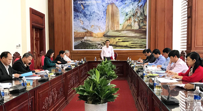 Duyệt nội dung Đại hội Hội Luật gia tỉnh lần thứ V