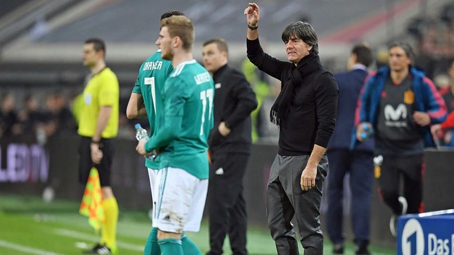 Joachim Loew đã thử nghiệm xong đội hình sau trận hòa Tây Ban Nha?