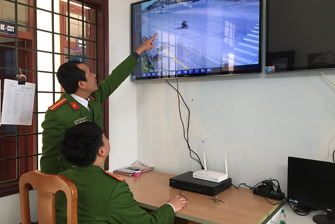 Mô hình "Camera giám sát an ninh, trật tự" tại phường Hải Đình: Hiệu quả bước đầu