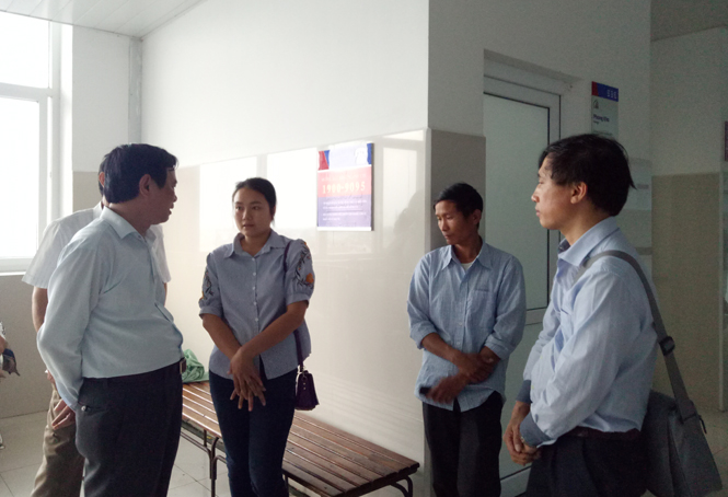 Lãnh đạo Sở Giáo dục - Đào tạo kịp thời ổn định tình hình dạy và học tại Trường THPT Trần Hưng Đạo