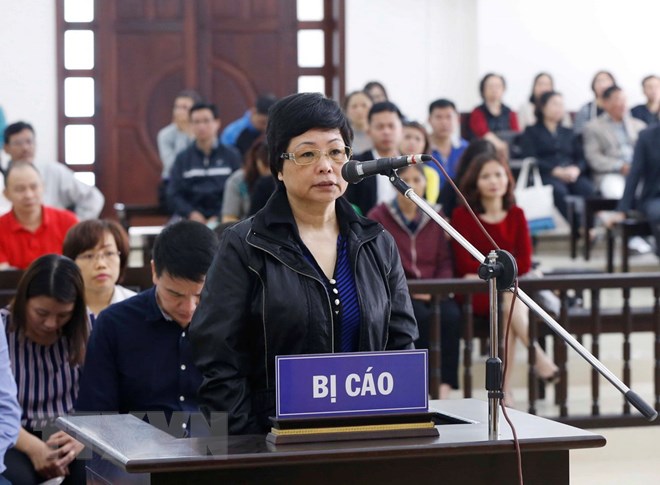 Bị cáo Châu Thị Thu Nga nói lời sau cùng, đề nghị hủy án sơ thẩm