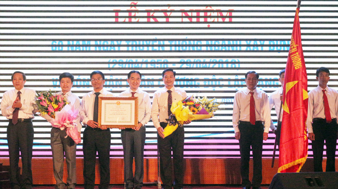 Ngành Xây dựng kỷ niệm 60 năm thành lập và đón nhận Huân chương Độc lập hạng Ba