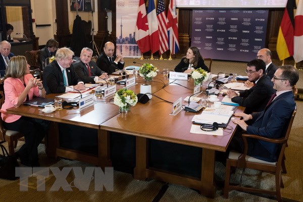 Nhóm G7 tìm kiếm cách tiếp cận chung trong những vấn đề nóng