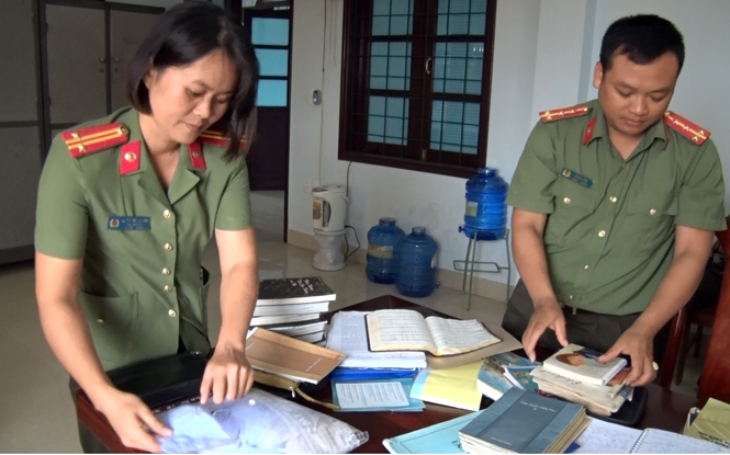 Công an huyện Quảng Ninh ngăn chặn điểm sinh hoạt của tổ chức "Hội thánh Đức chúa trời mẹ"