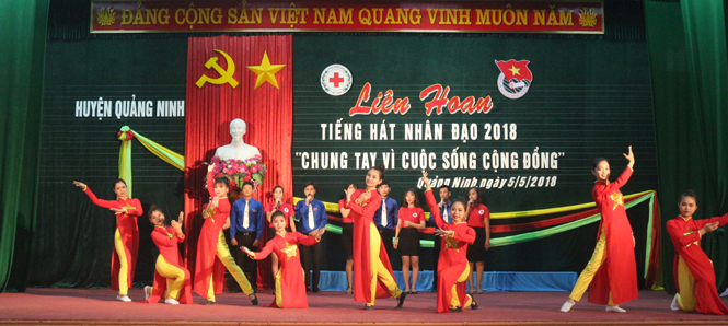 Quảng Ninh tổ chức liên hoan tiếng hát nhân đạo