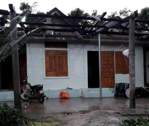 Tuyên Hóa: Lốc xoáy gây thiệt hại hơn 8 tỷ đồng