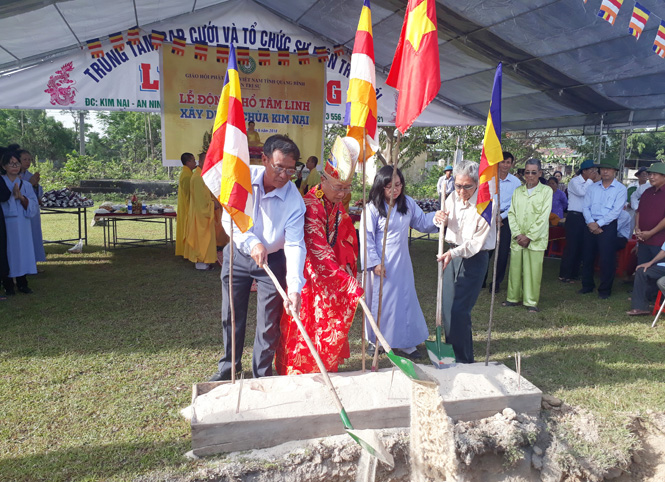 Khởi công xây dựng chùa Kim Nại