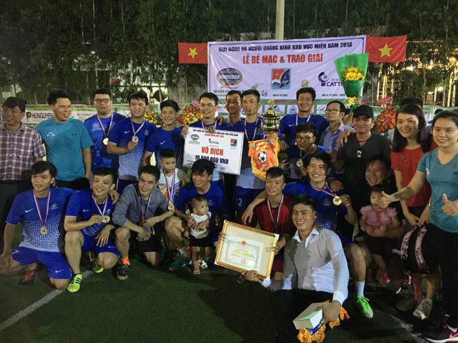 Kết thúc Quảng Bình cúp 2018: Tứ Minh FC vô địch