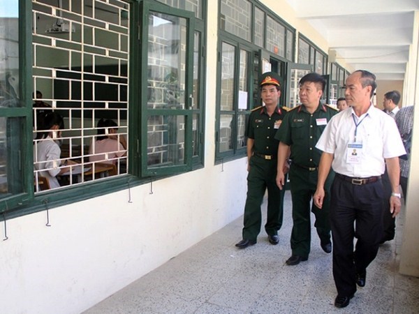 Trên 4.000 thanh tra cắm chốt ở các điểm thi THPT quốc gia 2018