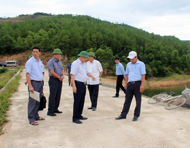 Bảo đảm an toàn hồ đập trước mùa mưa bão