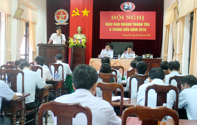 Đẩy mạnh thanh tra, kiểm tra theo kế hoạch