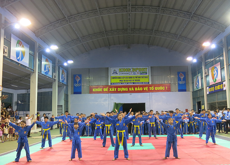 Khai mạc giải vô địch Vovinam các câu lạc bộ toàn tỉnh lần thứ hai