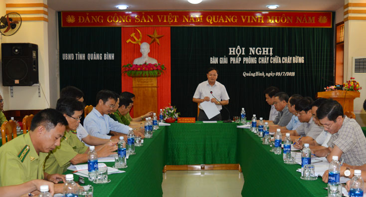 Tăng cường công tác phòng cháy, chữa cháy rừng