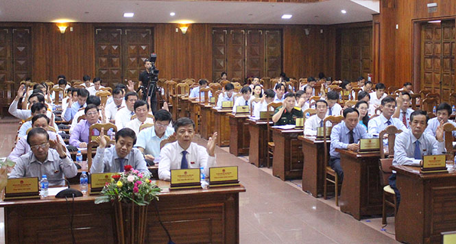 Kỳ họp thứ 7, HĐND tỉnh khoá XVII: Thông qua các nghị quyết và bế mạc kỳ họp