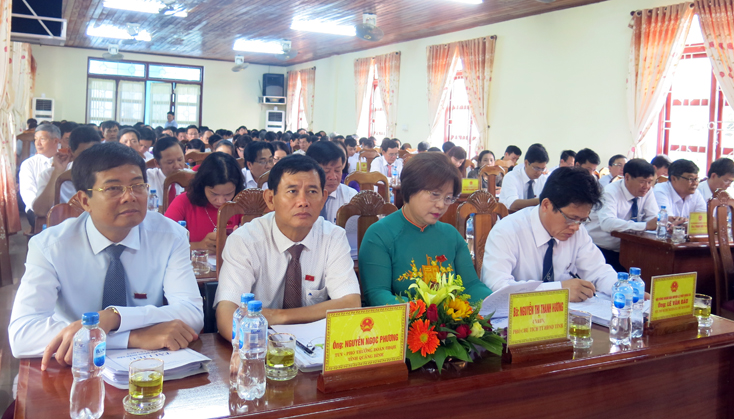 Kỳ họp thứ 7, HĐND huyện Lệ Thủy khóa XX