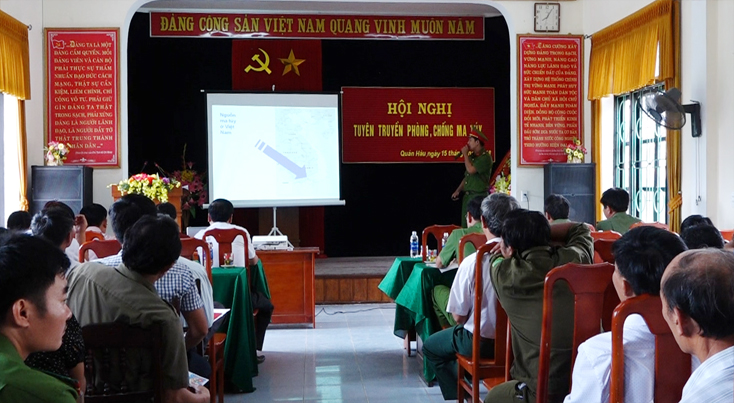 Chú trọng tuyên truyền phòng, chống ma túy ở địa bàn cơ sở