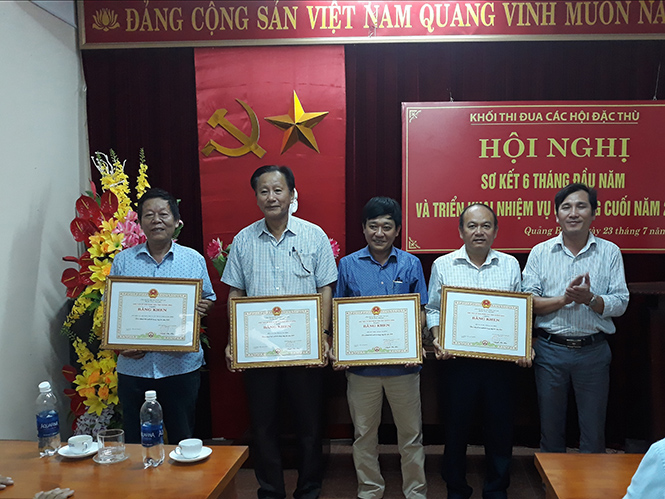 Khối thi đua các hội đặc thù: Gắn phong trào thi đua với nhiệm vụ được giao
