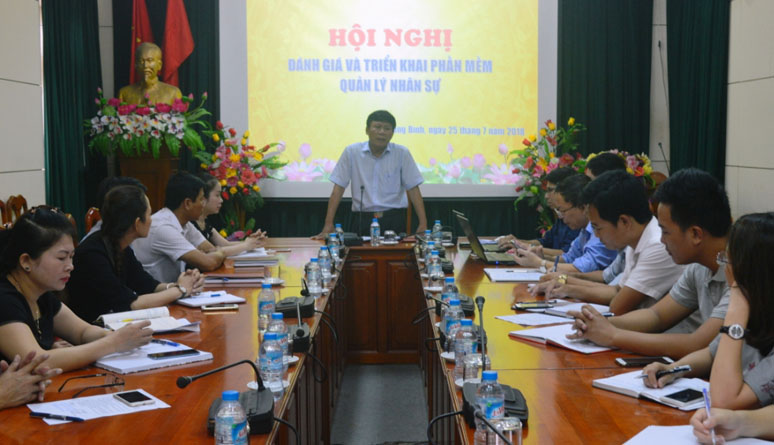Tập huấn hướng dẫn sử dụng phần mềm quản lý nhân sự