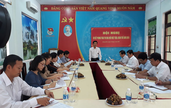 Tập trung thi đua lập thành tích chào mừng 30 năm ngày tái lập tỉnh