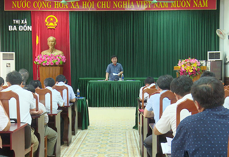 Thị xã Ba Đồn đạt 167 tiêu chí xây dựng nông thôn mới