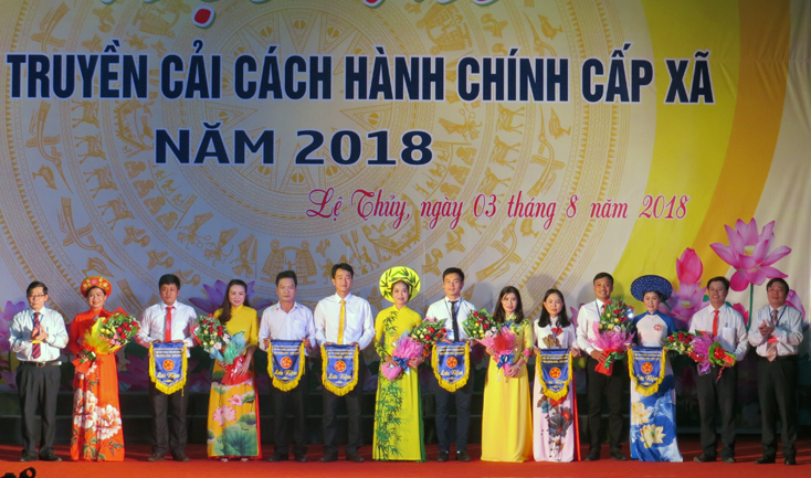 Hội thi tuyên truyền cải cách hành chính cấp xã, cụm thi các huyện, TP. phía Nam
