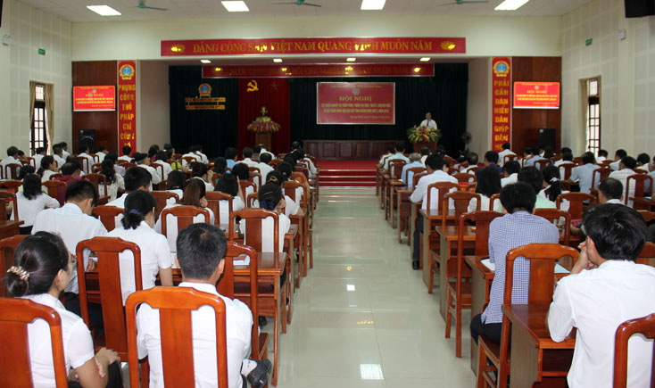 Tòa án nhân dân tỉnh: Tổ chức tập huấn nghiệp vụ đợt II