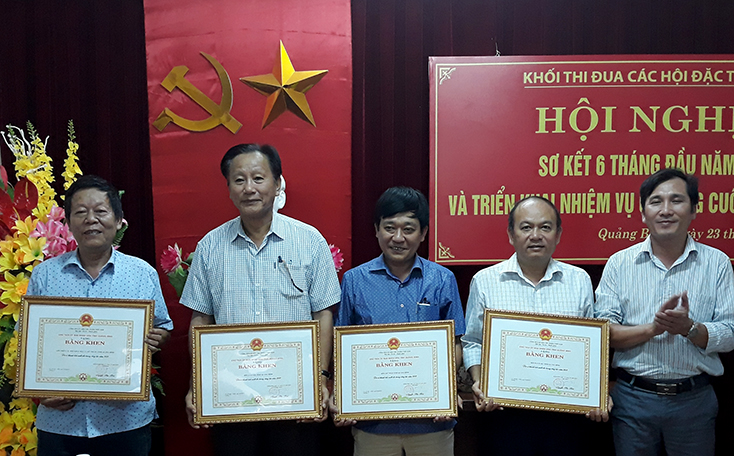 Khối thi đua các hội đặc thù: Sôi nổi các phong trào thi đua yêu nước