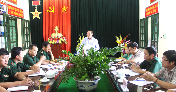 Tăng cường bảo đảm an ninh chính trị, trật tự an toàn xã hội khu vực biên giới